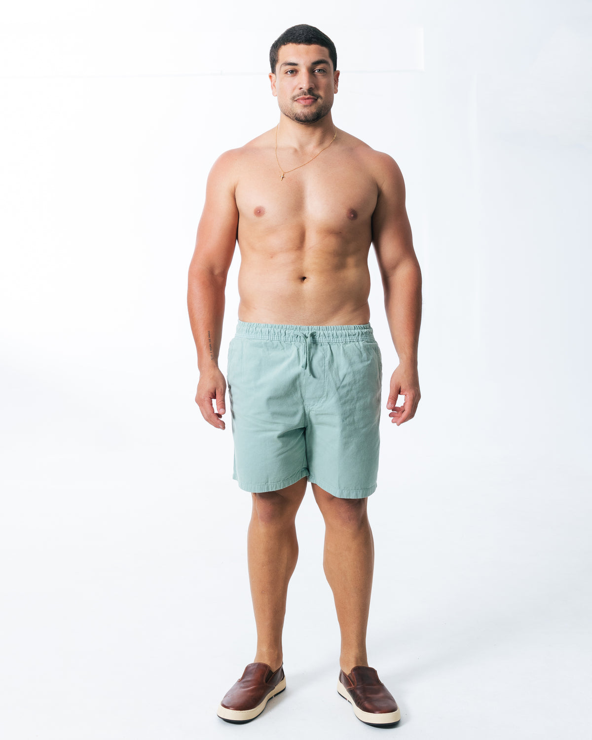 Short Sarja - Verde Seco