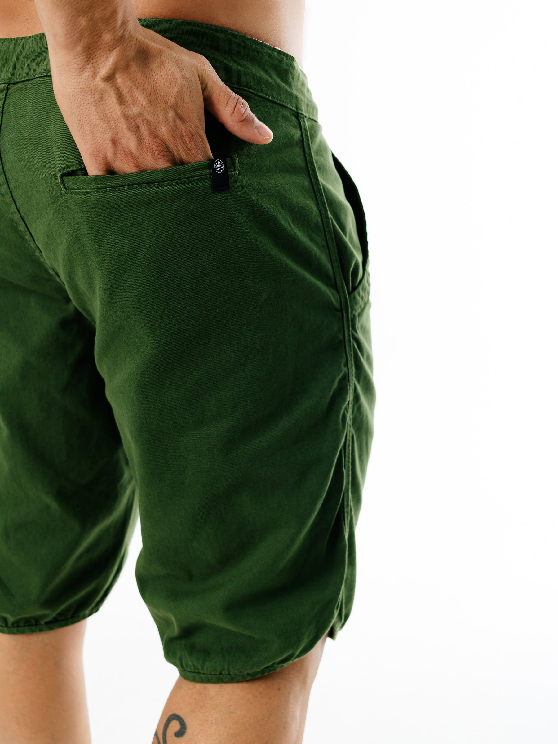 Bermuda Cadarço - Verde Militar