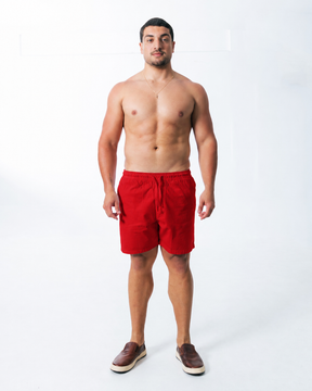 Short Sarja - Vermelho