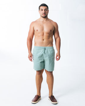 Short Sarja - Verde Seco