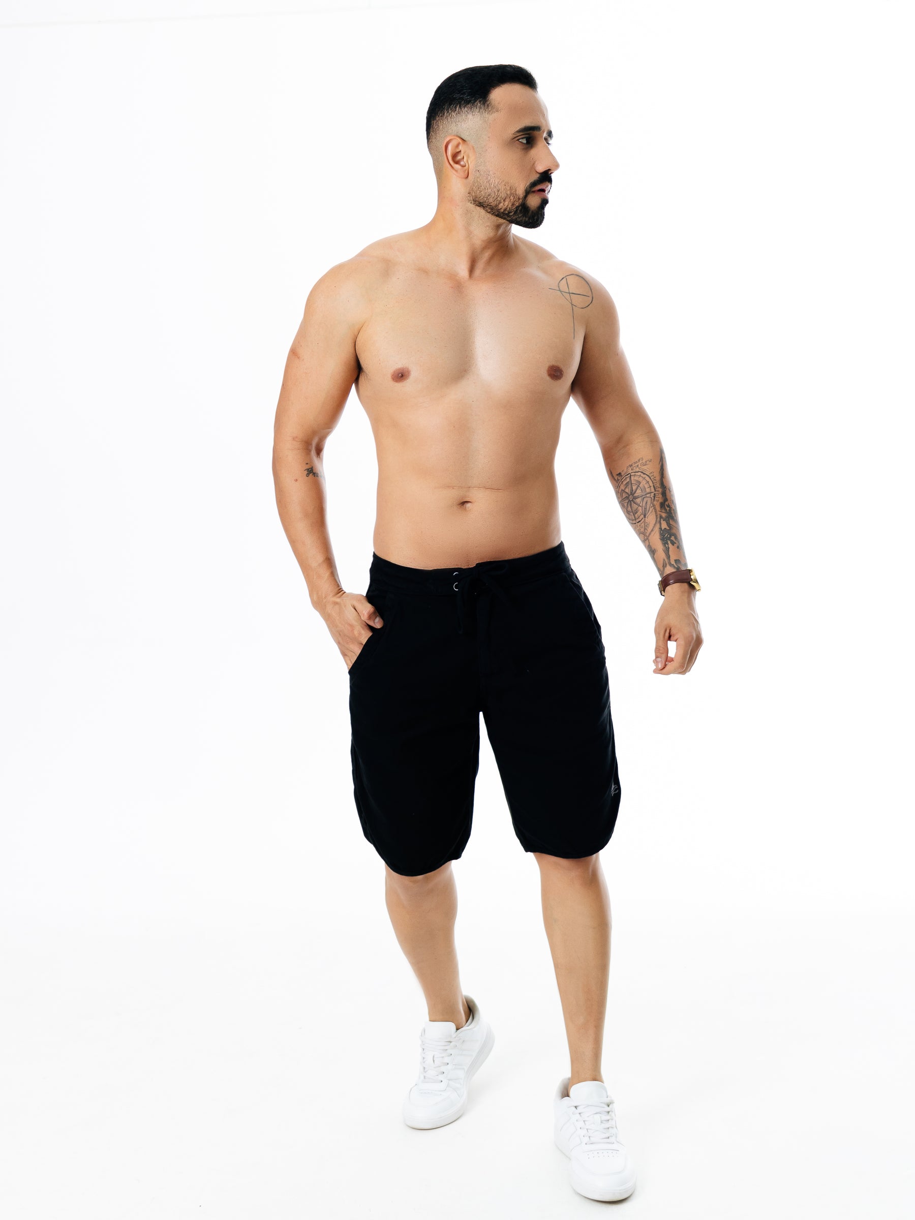 Bermuda Cadarço - Preta