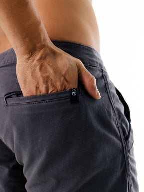 Bermuda Cadarço - Chumbo