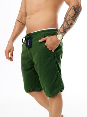 Bermuda Cadarço - Verde Militar