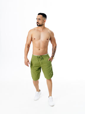 Bermuda Cadarço - Verde Palmeira