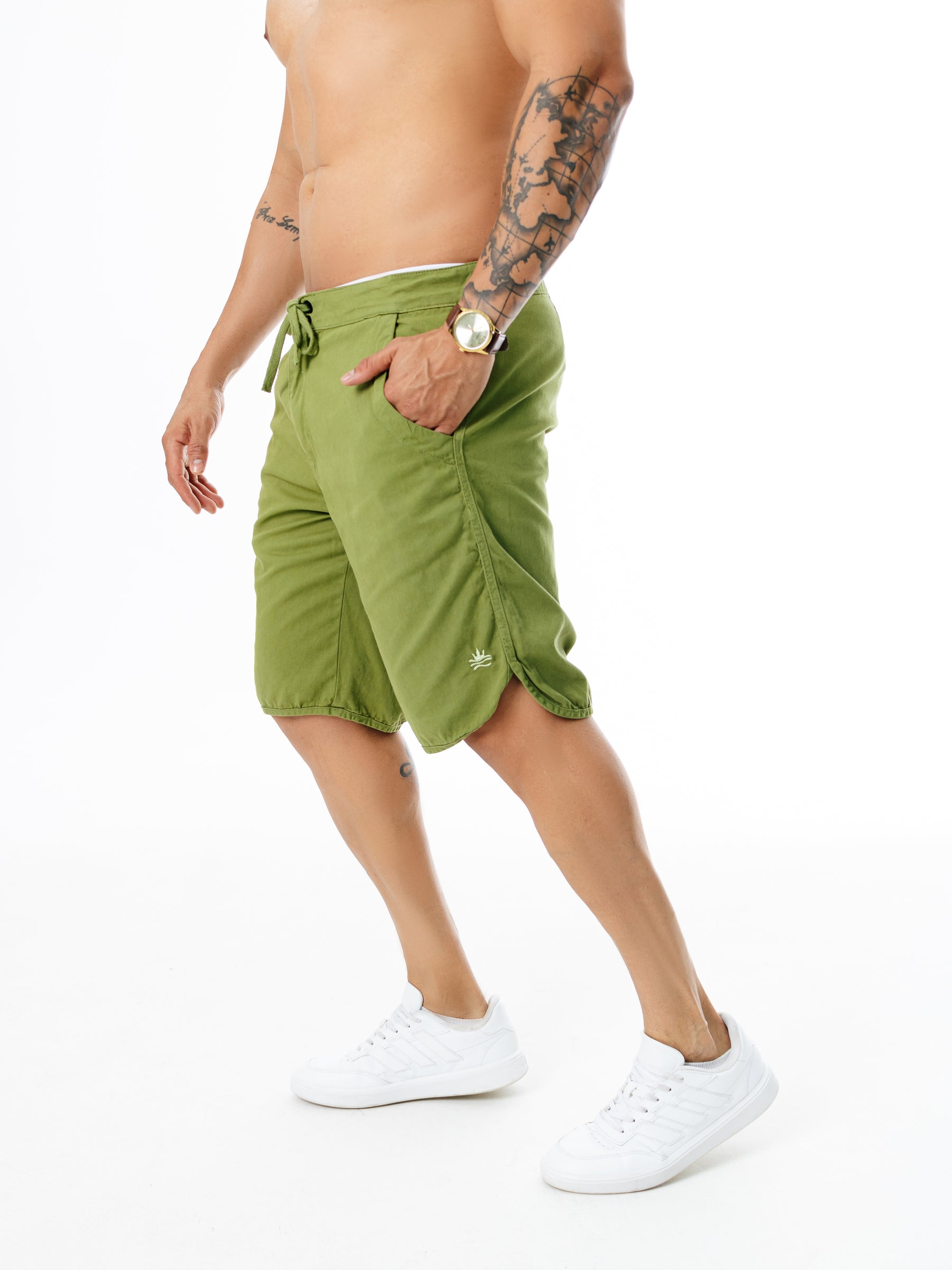 Bermuda Cadarço - Verde Palmeira