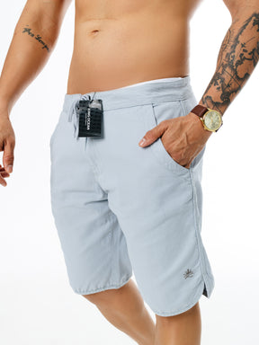 Bermuda Cadarço - Cinza