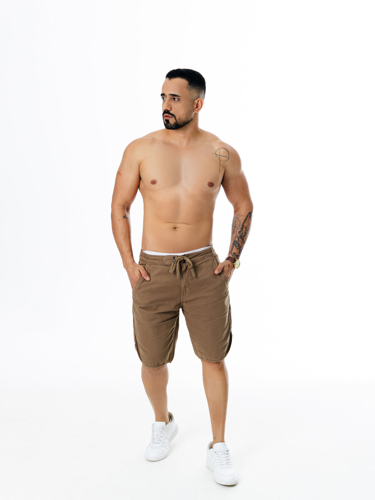 Bermuda Cadarço - Caqui