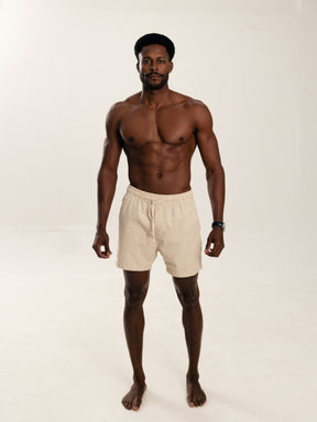 Short Linho - Areia
